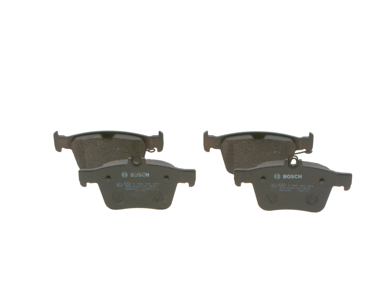 Placute frana BOSCH 0986494659