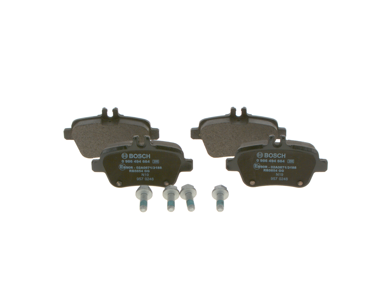 Placute frana BOSCH 0 986 494 664