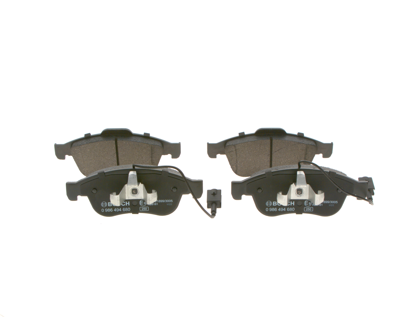 Placute frana BOSCH 0986494680