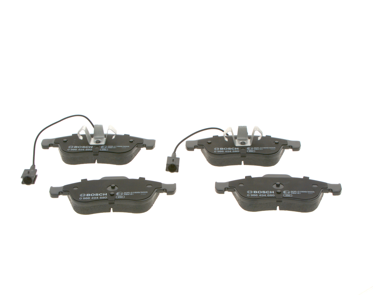 Placute frana BOSCH 0986494680