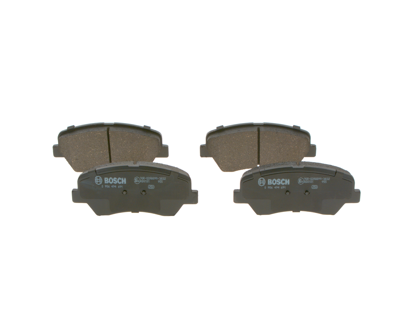 Placute frana BOSCH 0 986 494 691