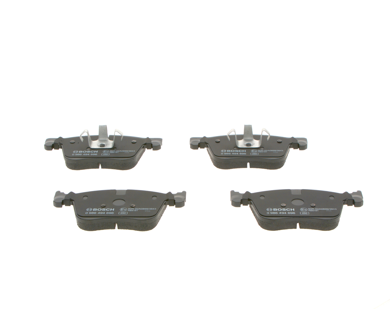 Placute frana BOSCH 0986494696