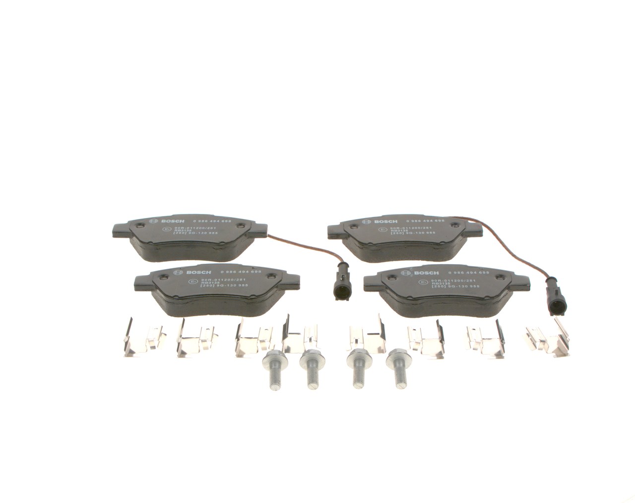 Placute frana BOSCH 0986494698