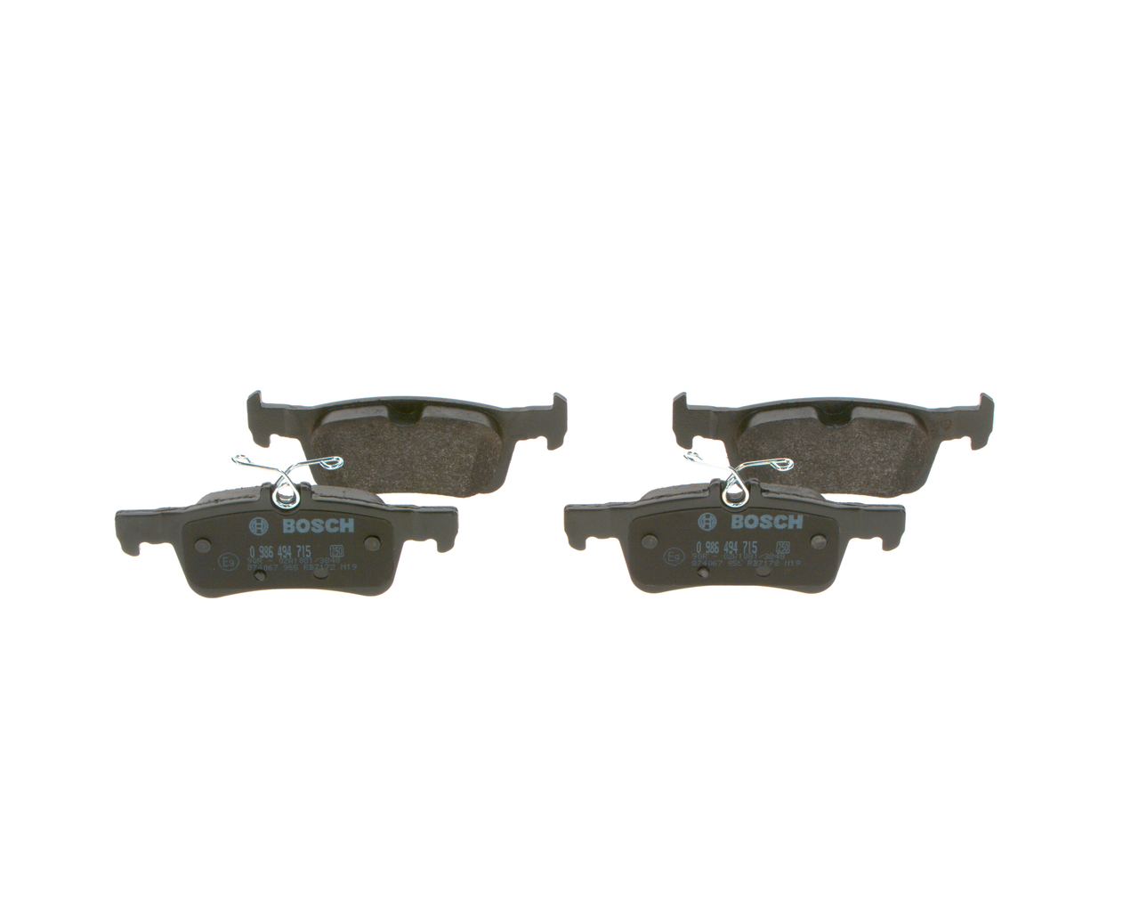 Placute frana BOSCH 0986494715