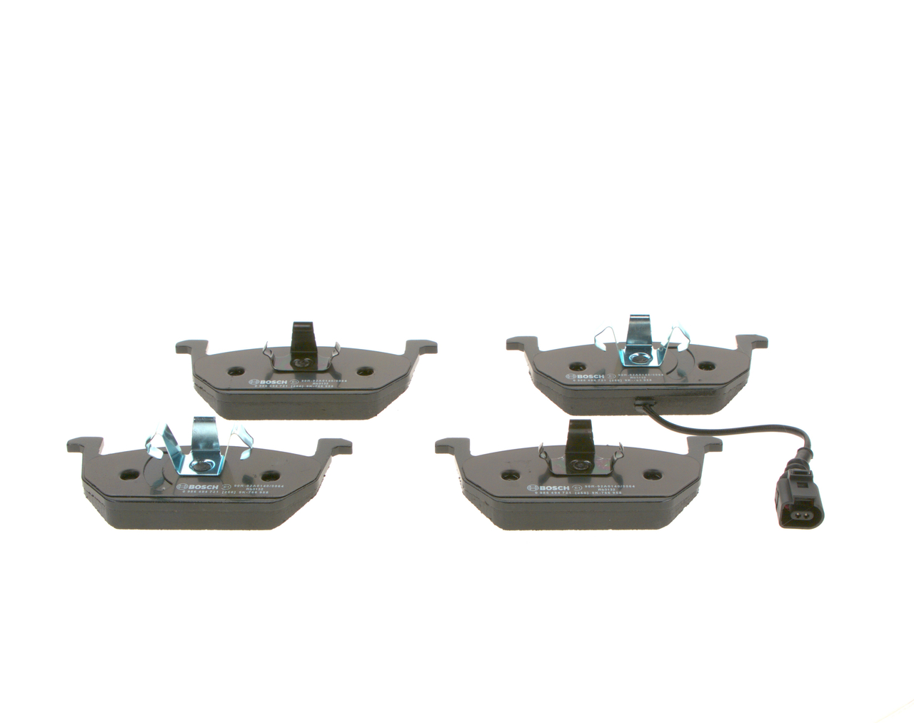 Placute frana BOSCH 0986494721