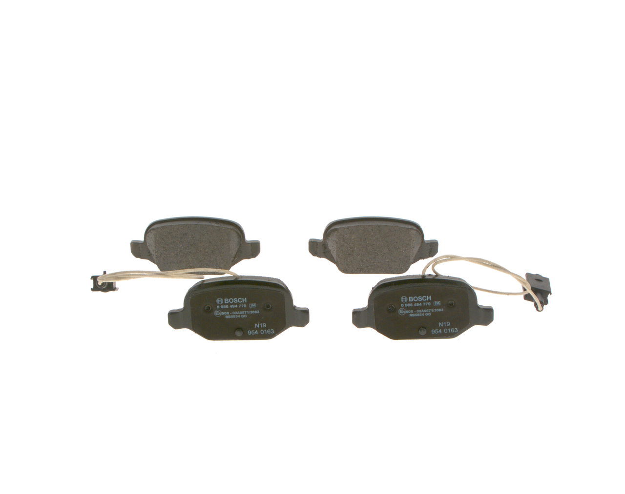 Placute frana BOSCH 0986494779