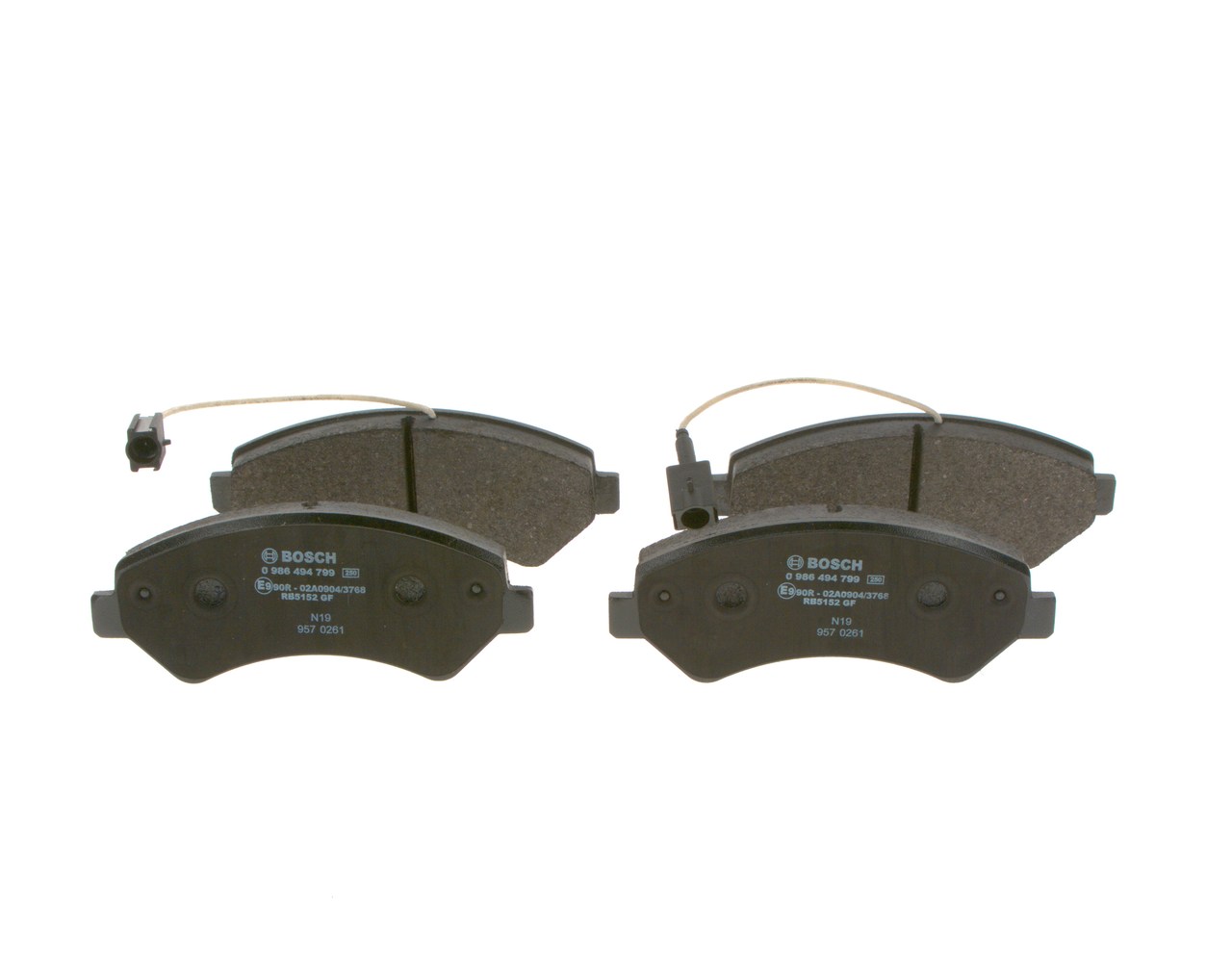 Placute frana BOSCH 0 986 494 799