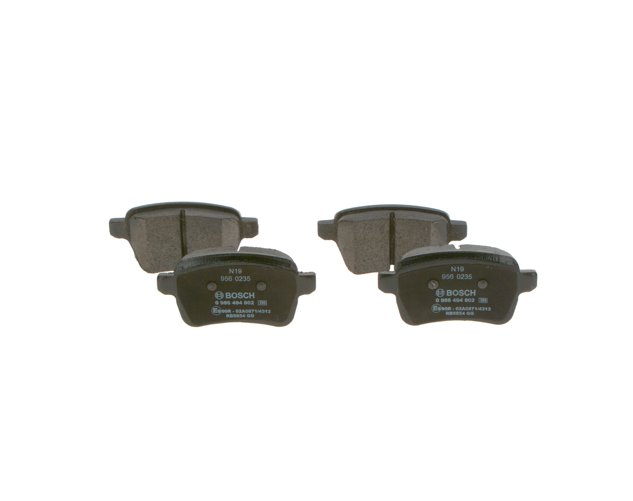 Placute frana BOSCH 0 986 494 802