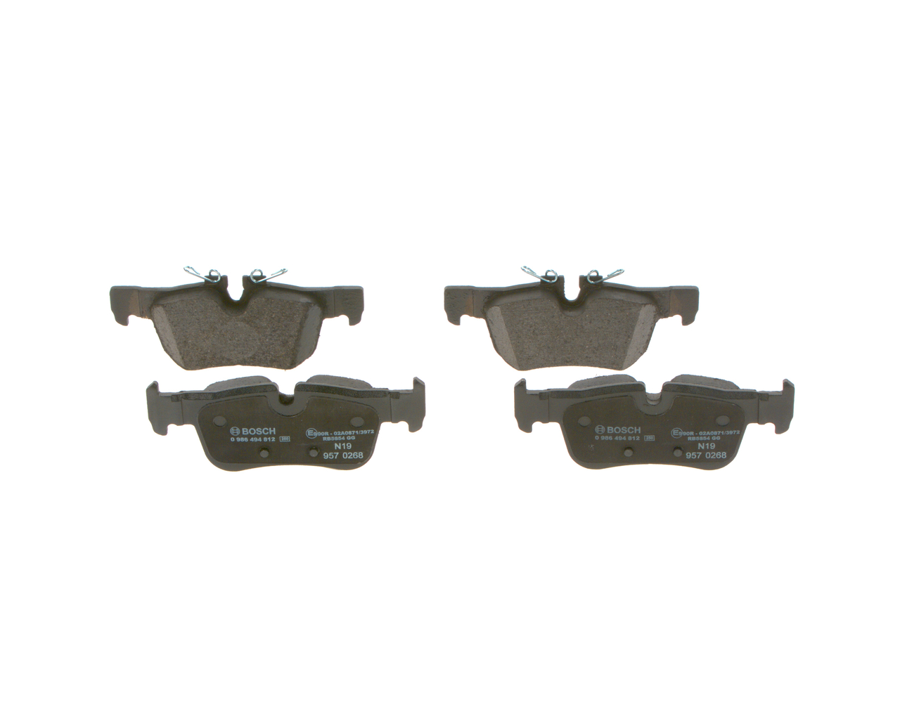 Placute frana BOSCH 0 986 494 812