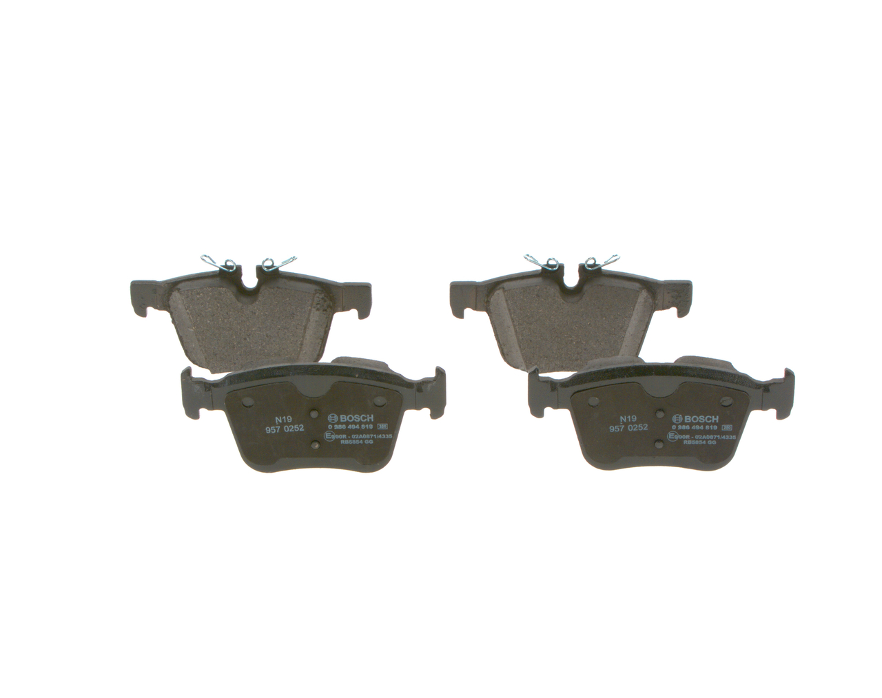 Placute frana BOSCH 0 986 494 819