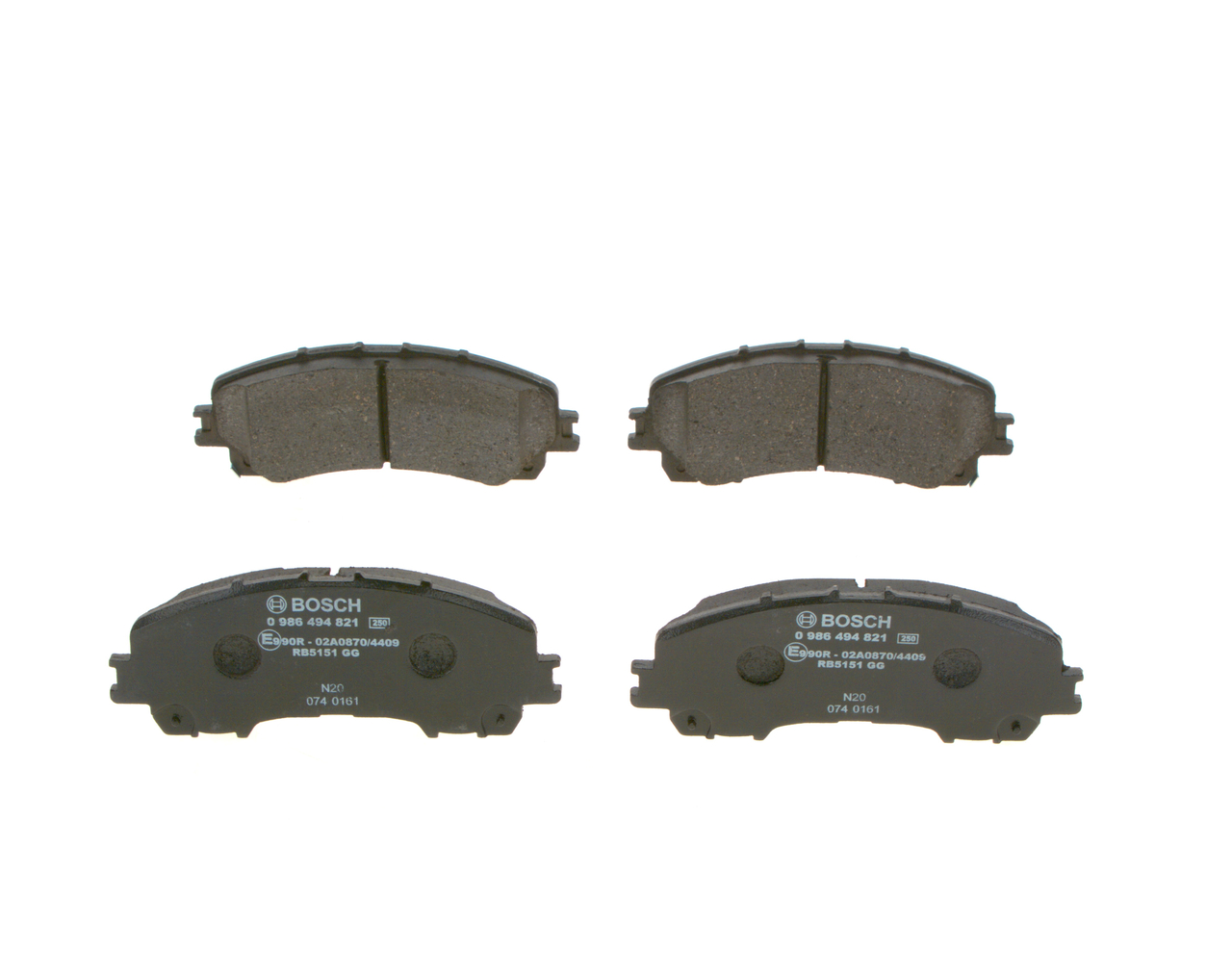 Placute frana BOSCH 0986494821