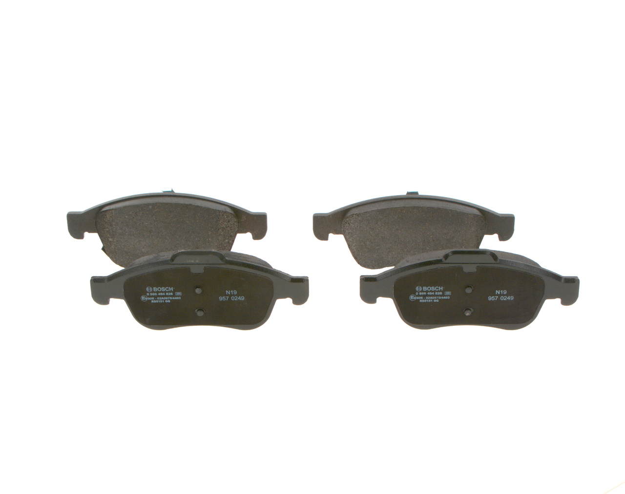 Placute frana BOSCH 0 986 494 826