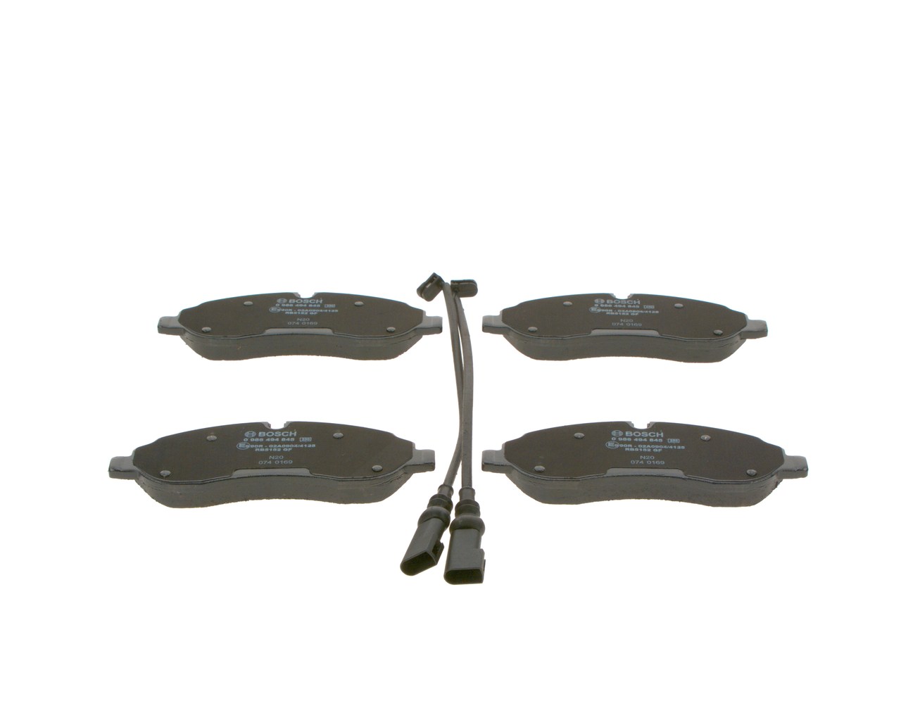 Placute frana BOSCH 0986494845