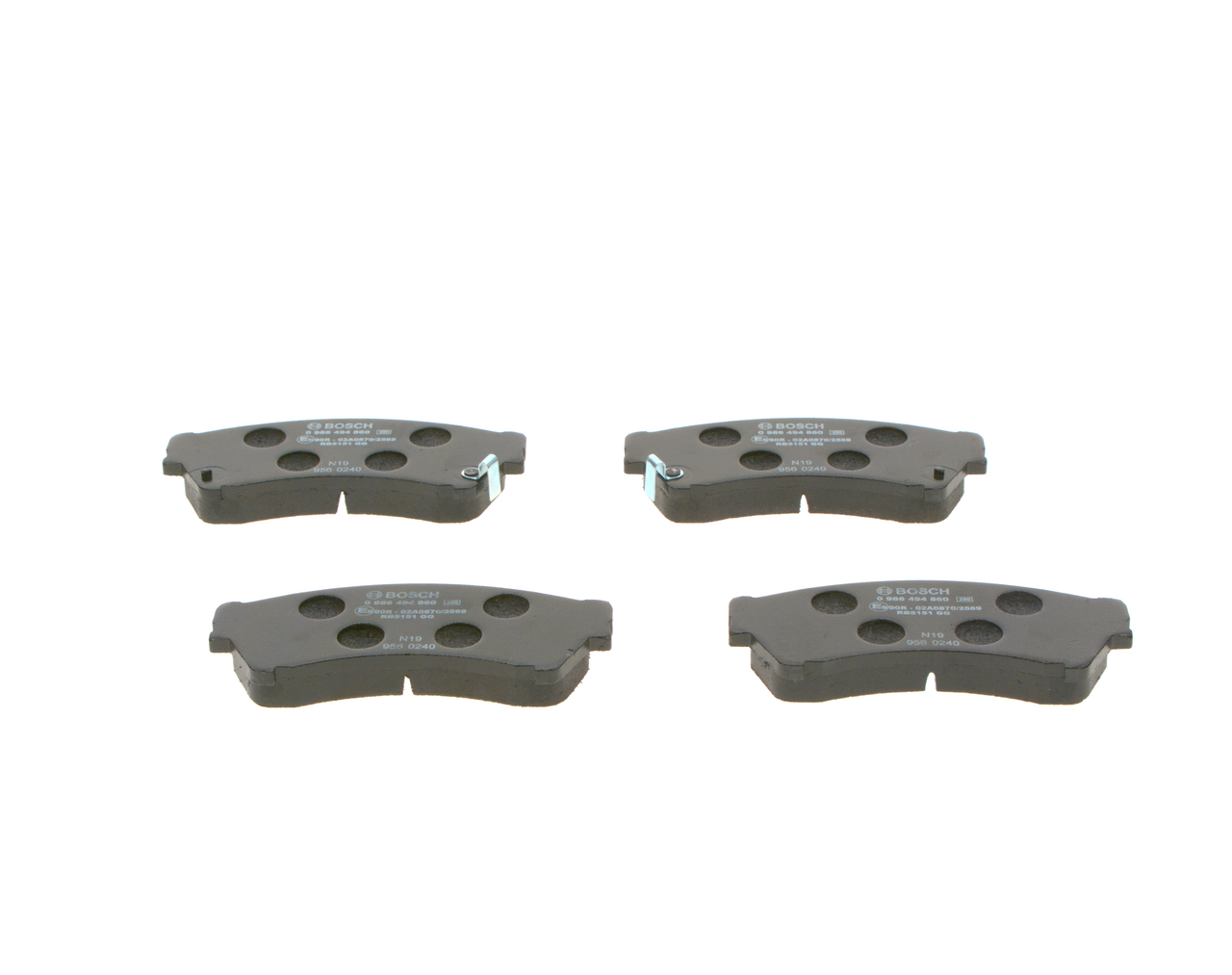 Placute frana BOSCH 0986494860
