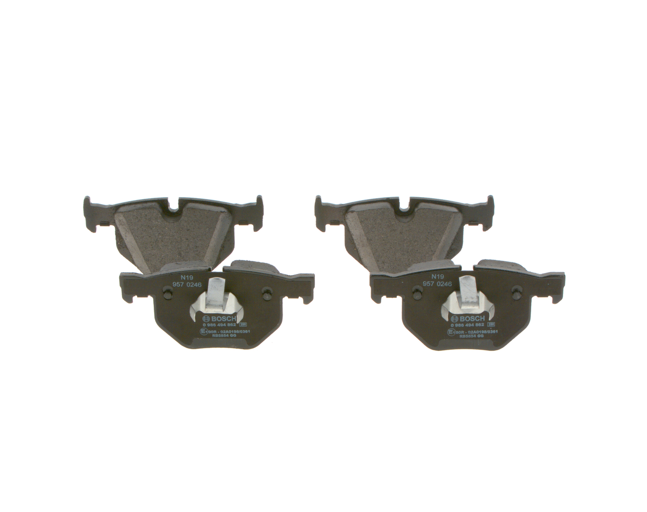 Placute frana BOSCH 0986494862