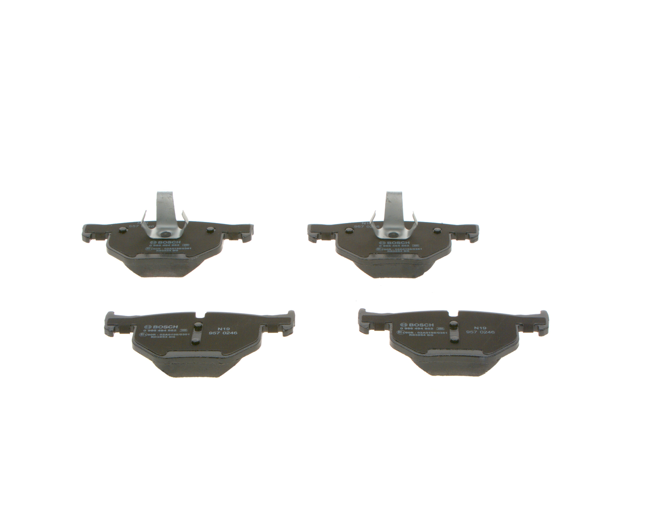 Placute frana BOSCH 0986494862