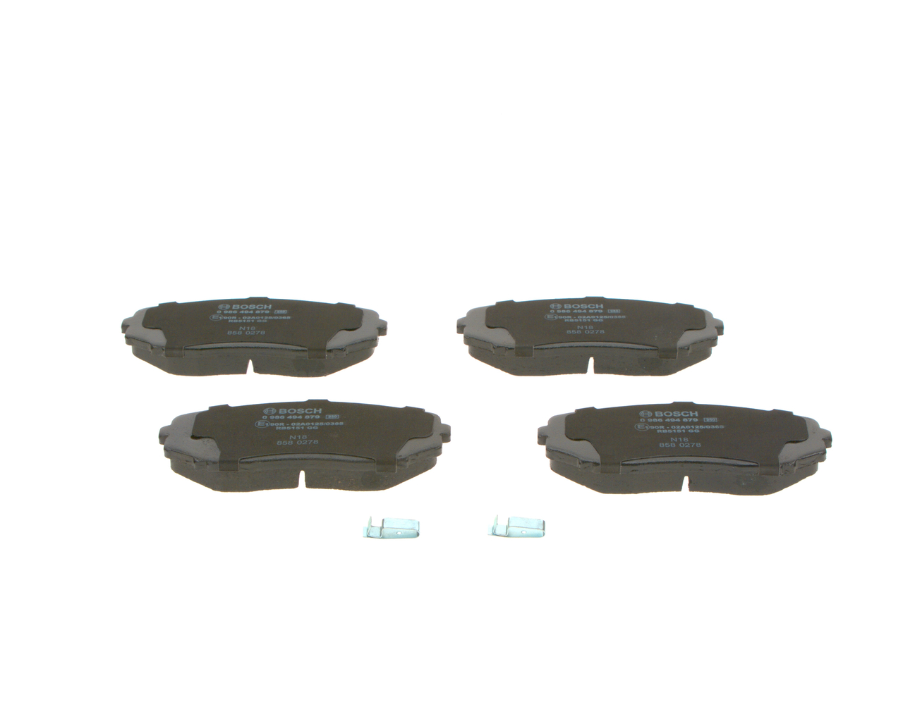 Placute frana BOSCH 0986494879