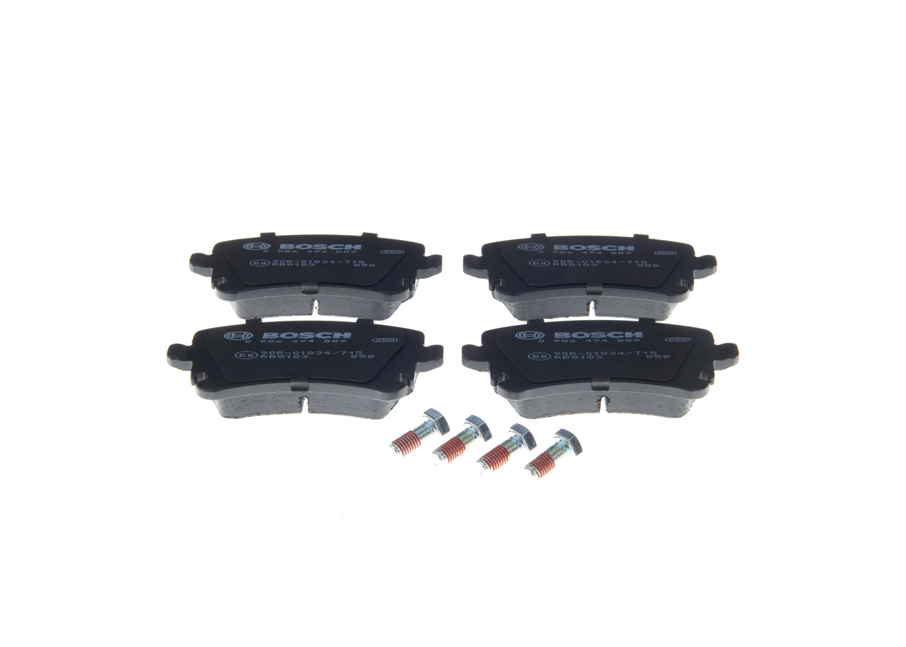 Placute frana BOSCH 0986494889