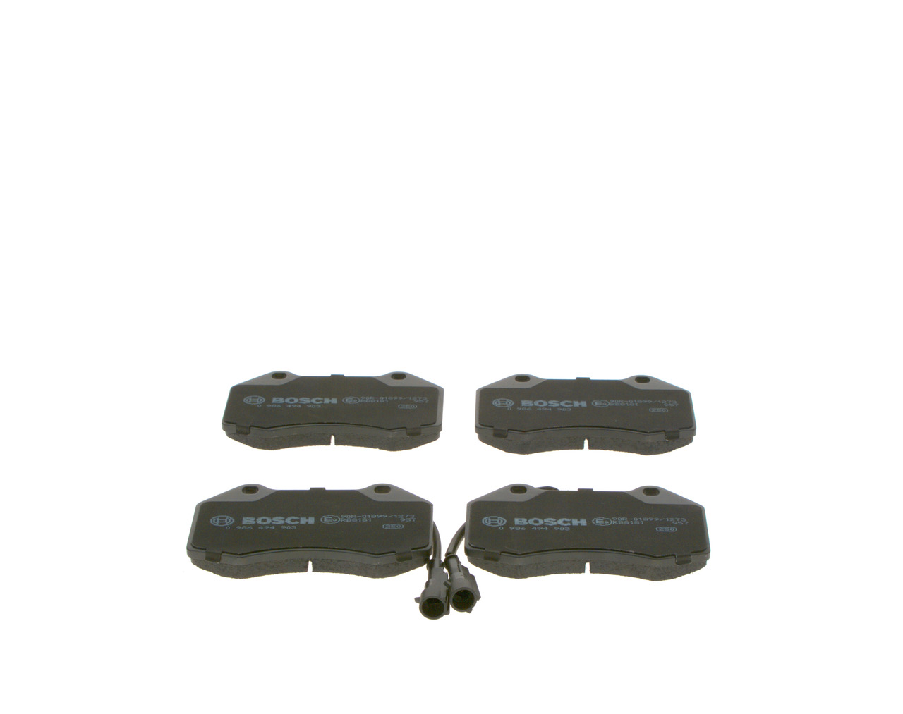 Placute frana BOSCH 0986494903