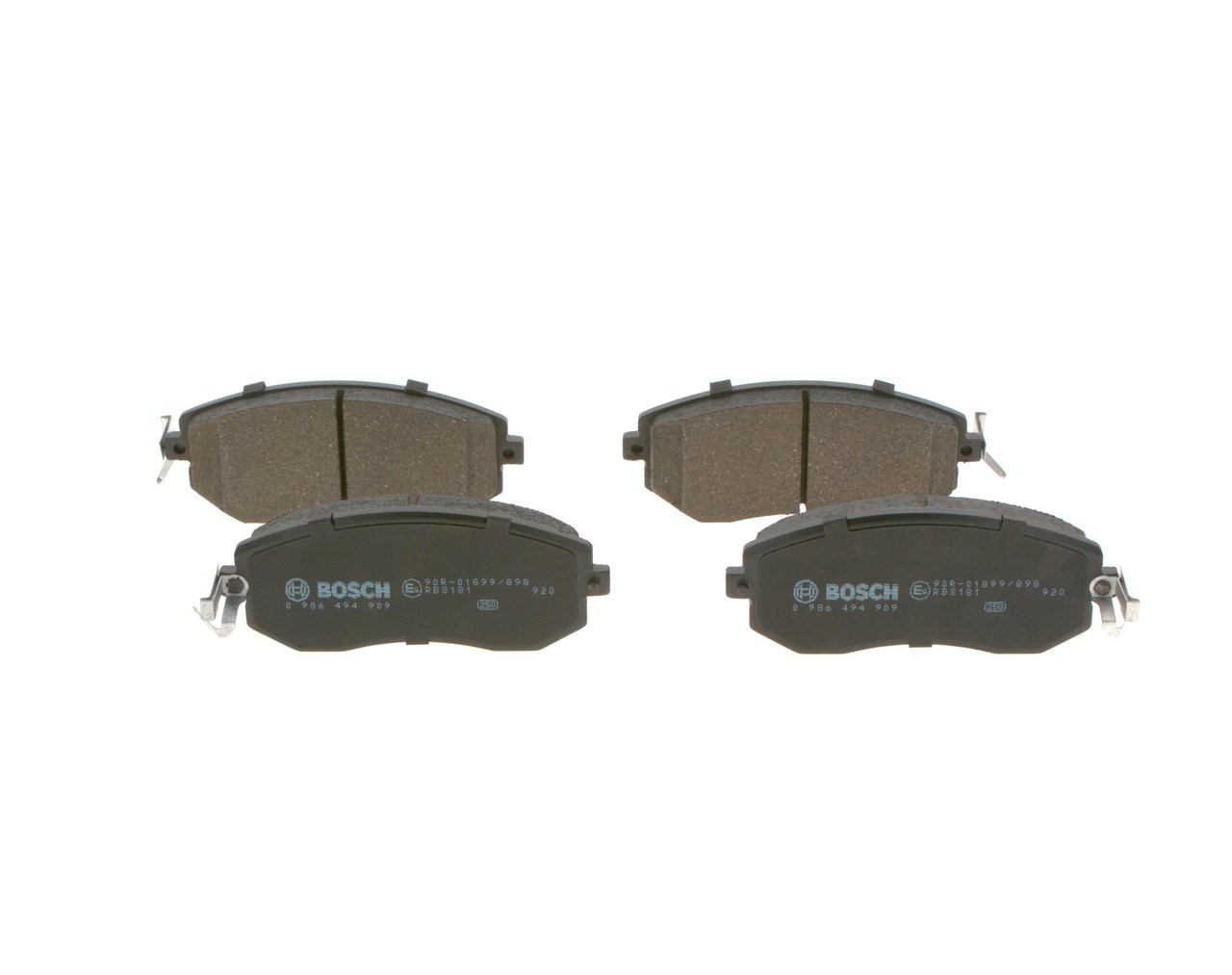Placute frana BOSCH 0986494909