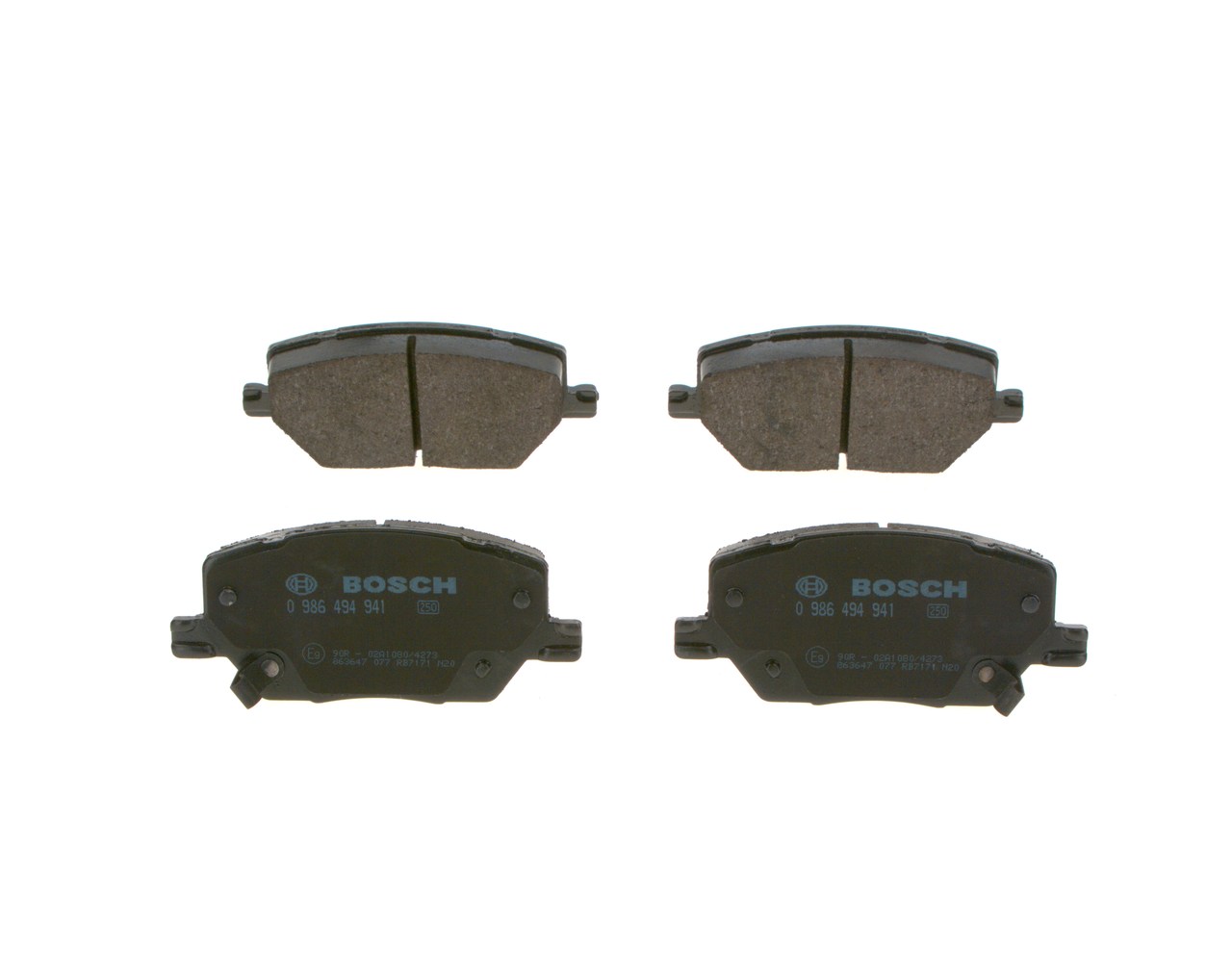 Placute frana BOSCH 0 986 494 941