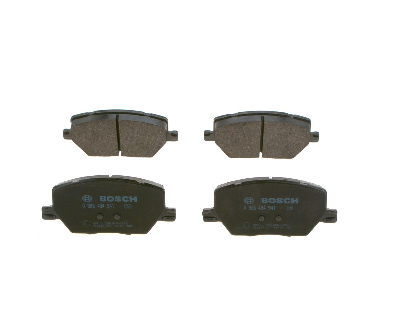 Placute frana BOSCH 0986494941