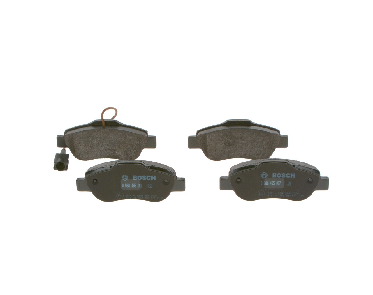 Placute frana BOSCH 0 986 495 097