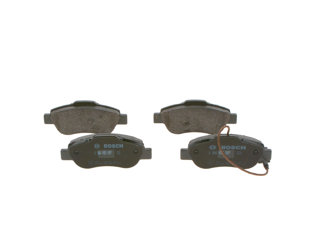 Placute frana BOSCH 0986495097