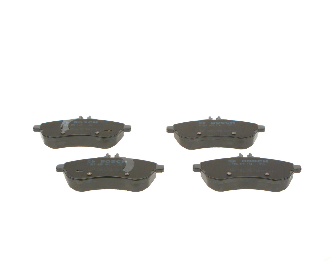Placute frana BOSCH 0986495104