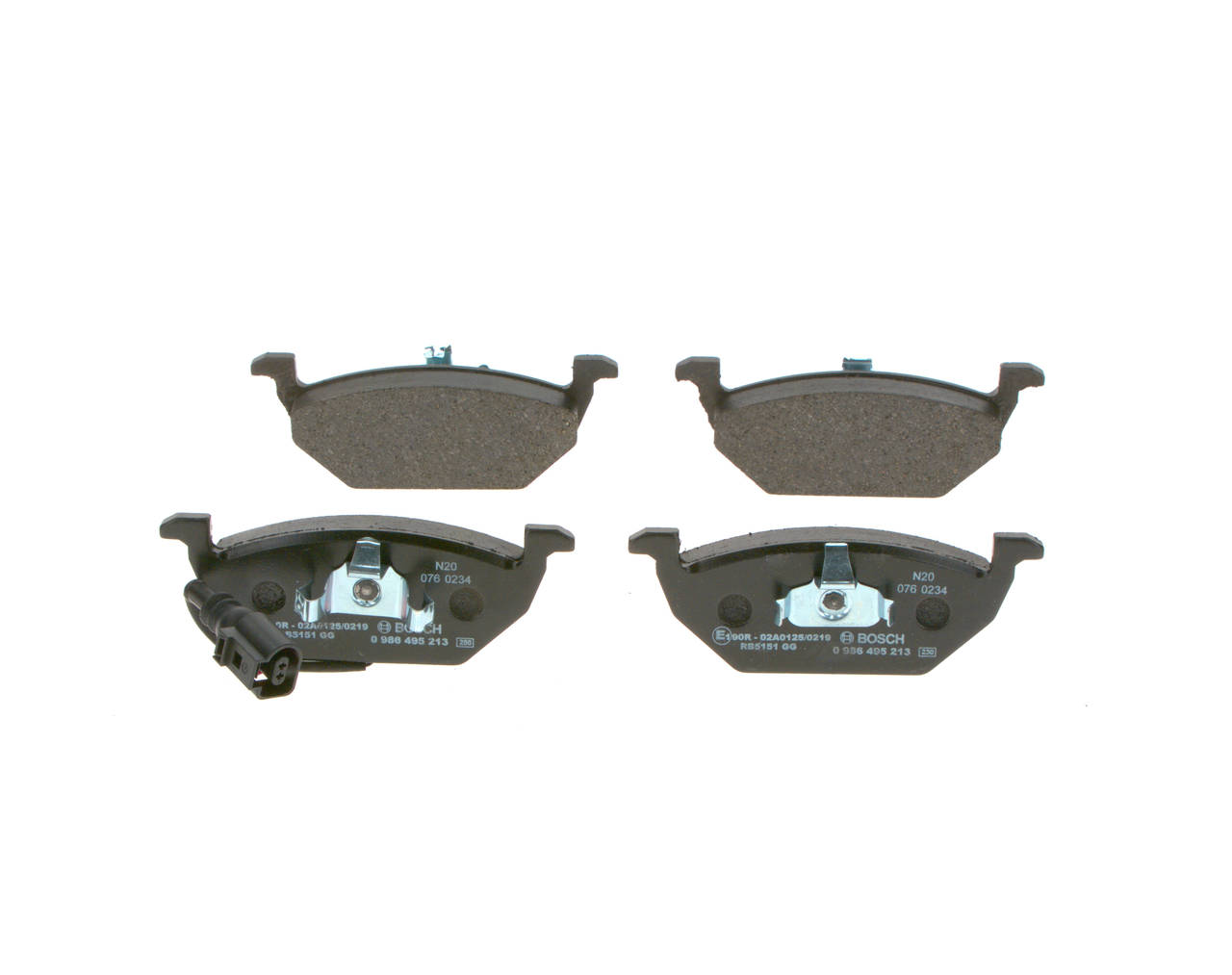 Placute frana BOSCH 0 986 495 213