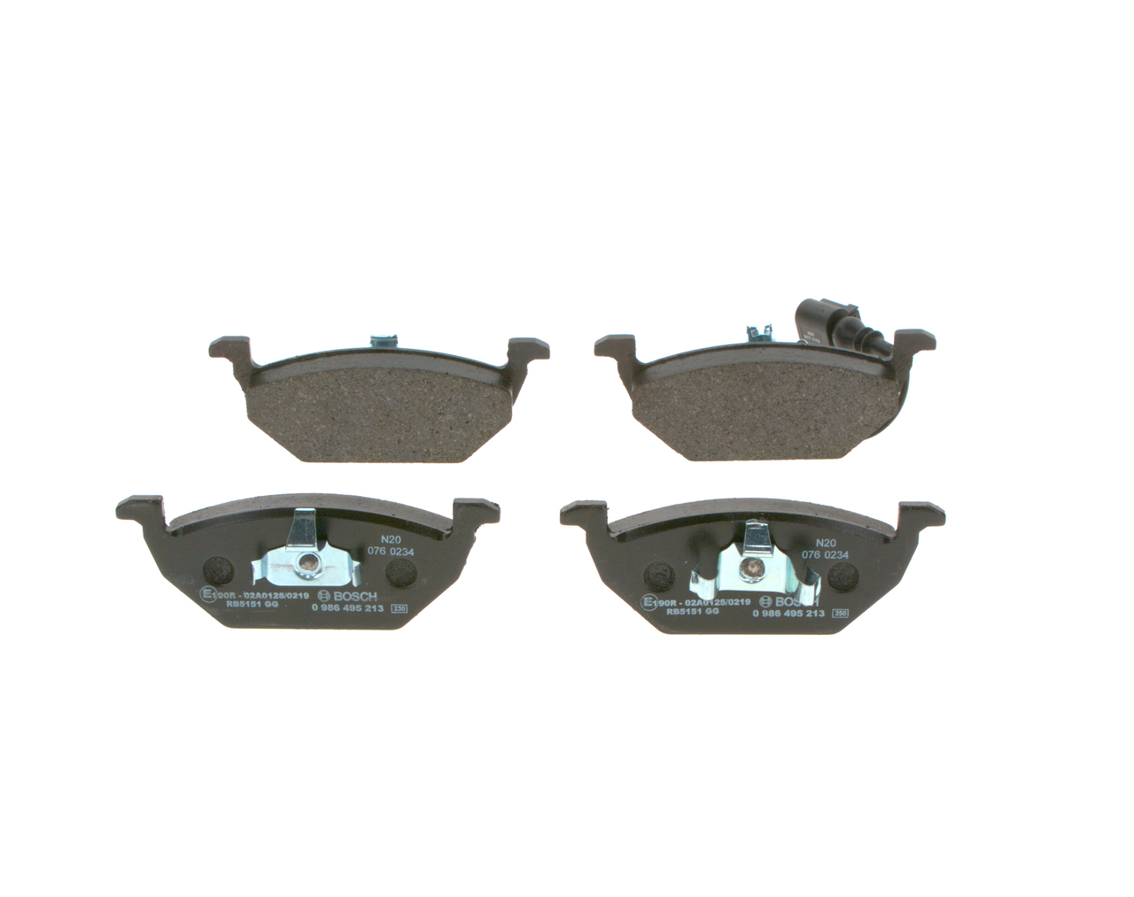 Placute frana BOSCH 0986495213