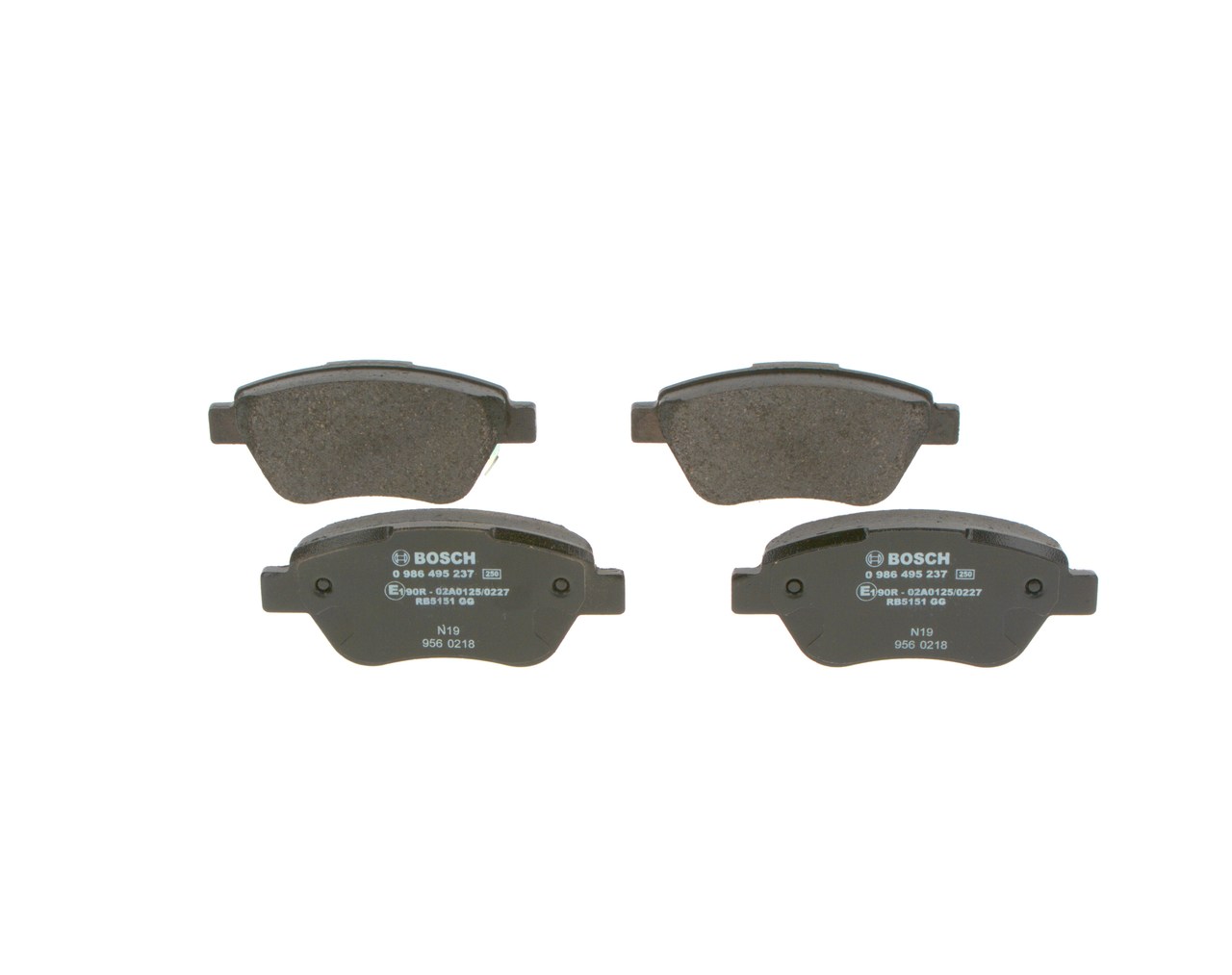 Placute frana BOSCH 0 986 495 237