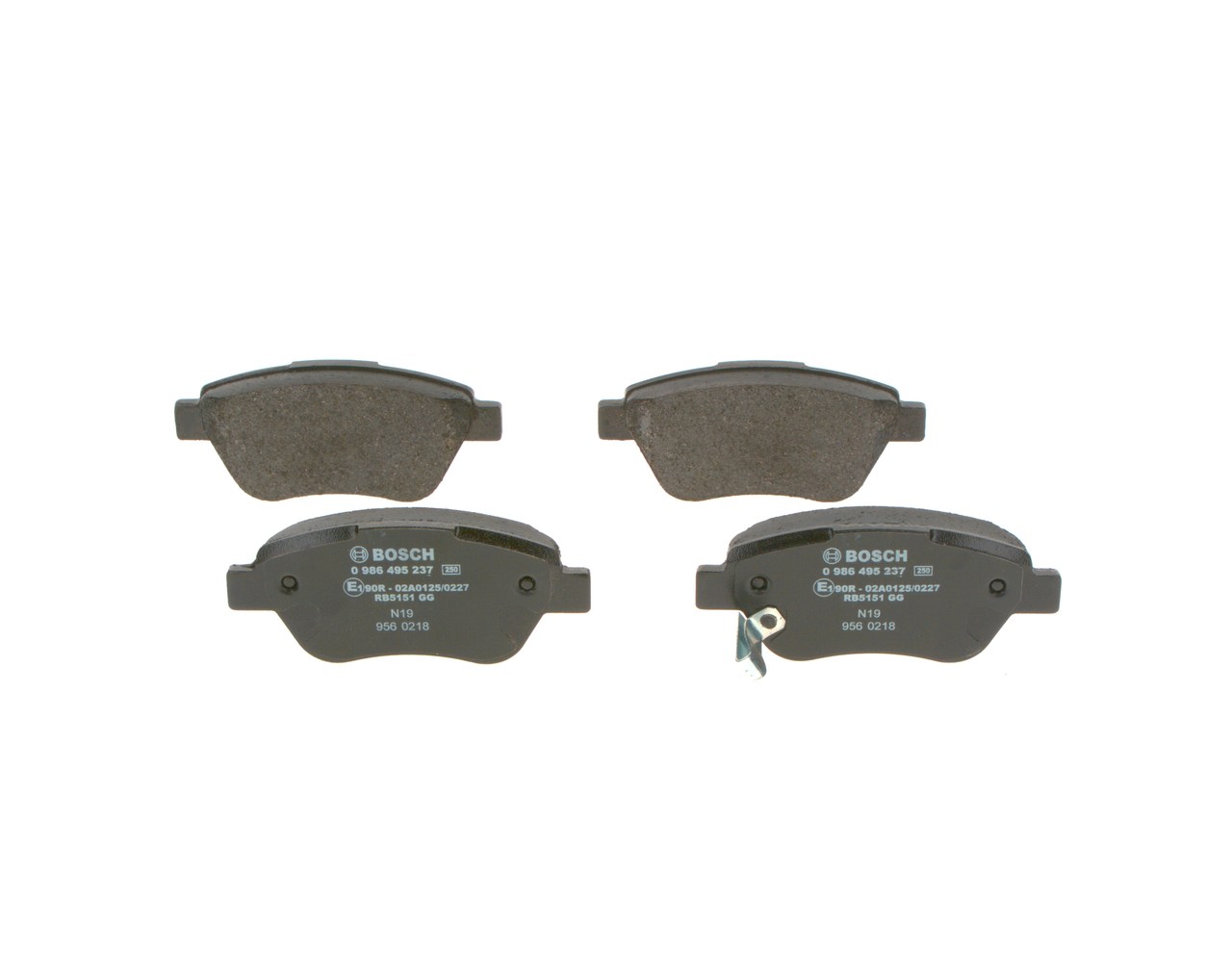 Placute frana BOSCH 0986495237