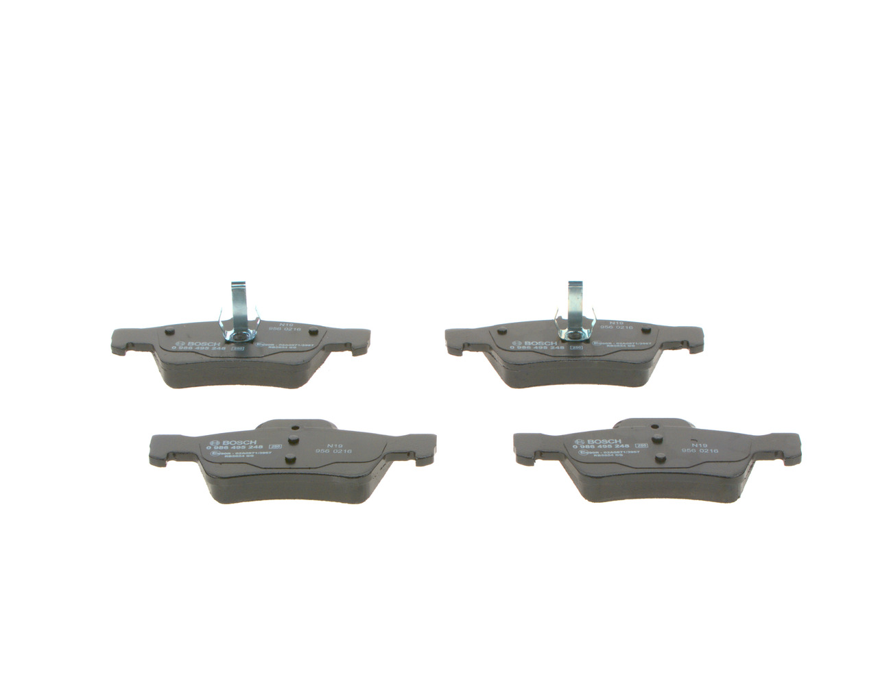 Placute frana BOSCH 0986495248