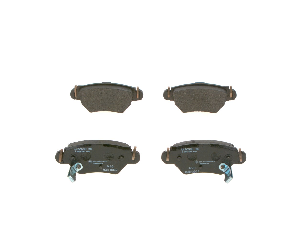 Placute frana BOSCH 0 986 495 250
