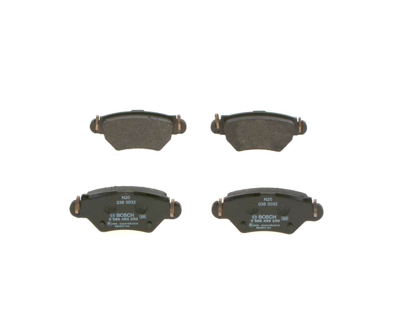 Placute frana BOSCH 0986495250
