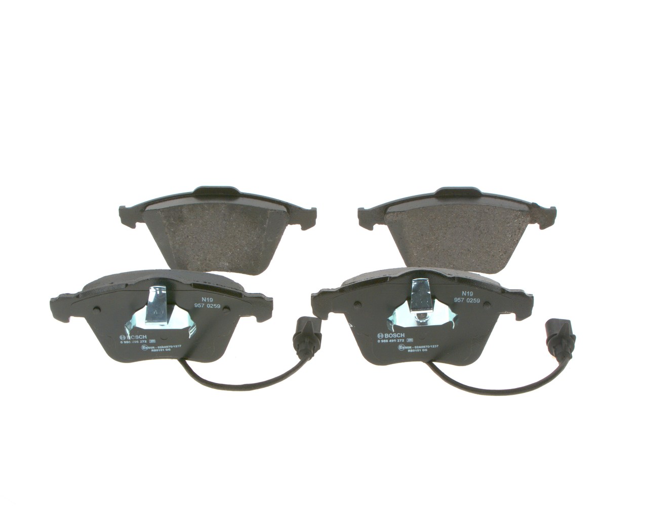 Placute frana BOSCH 0986495272