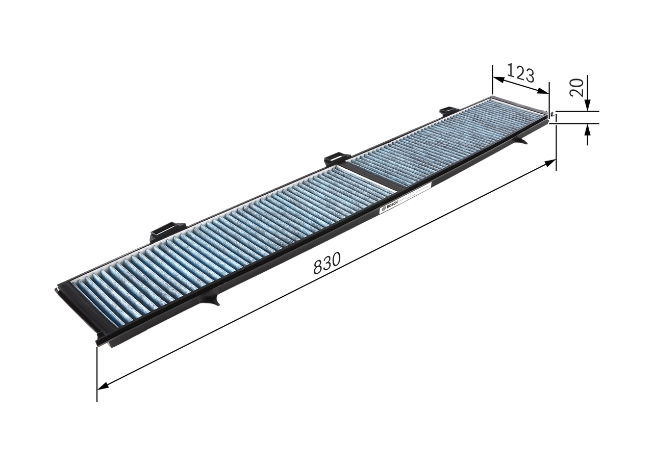 Filtru polen BOSCH 0986628508