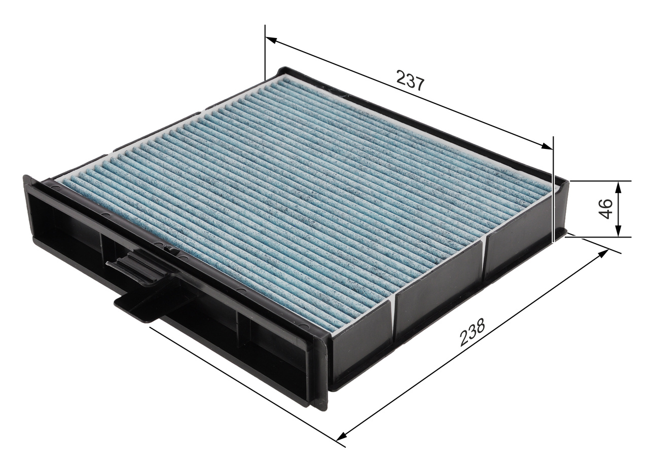 Filtru polen BOSCH 0986628527