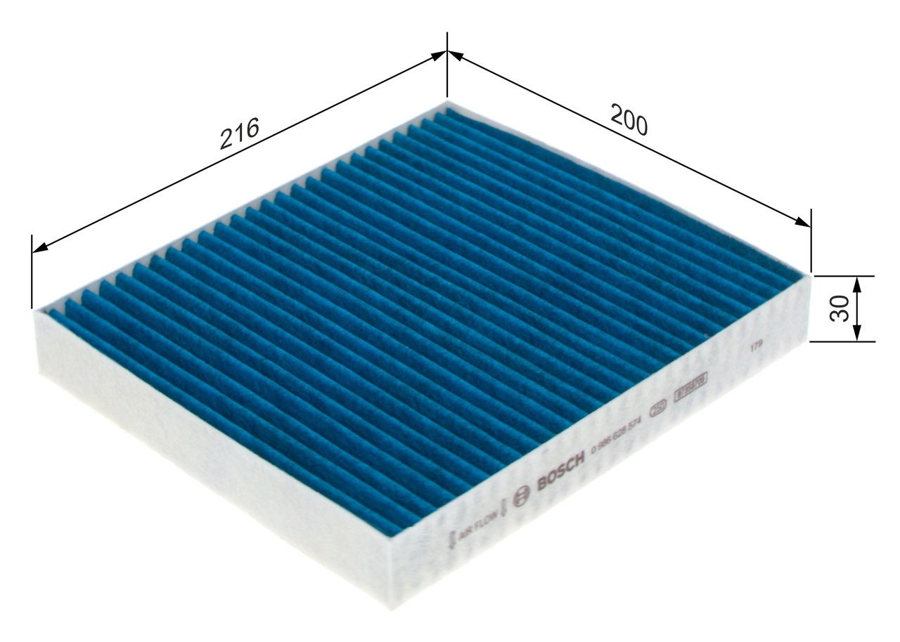 Filtru polen BOSCH 0986628574