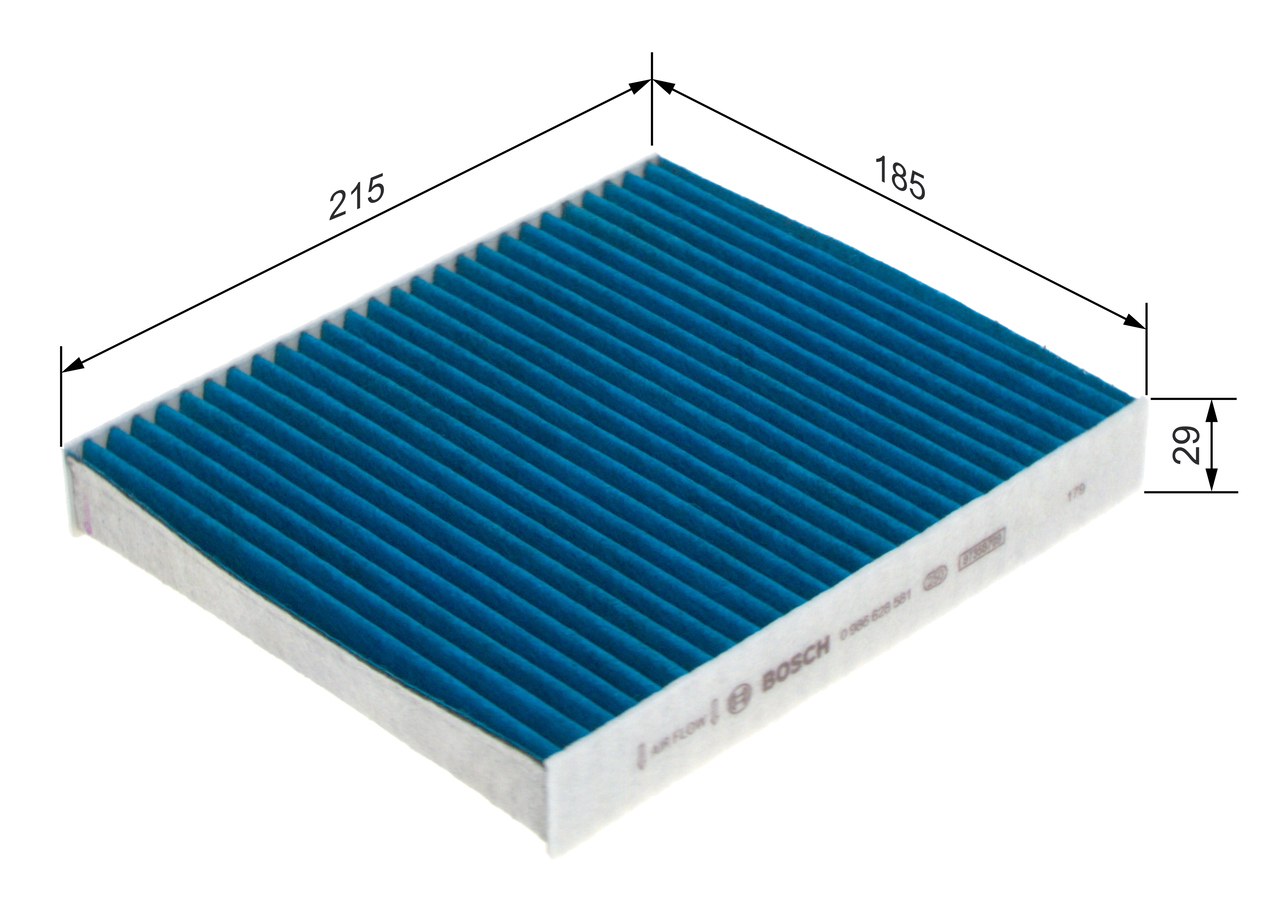 Filtru polen BOSCH 0986628581