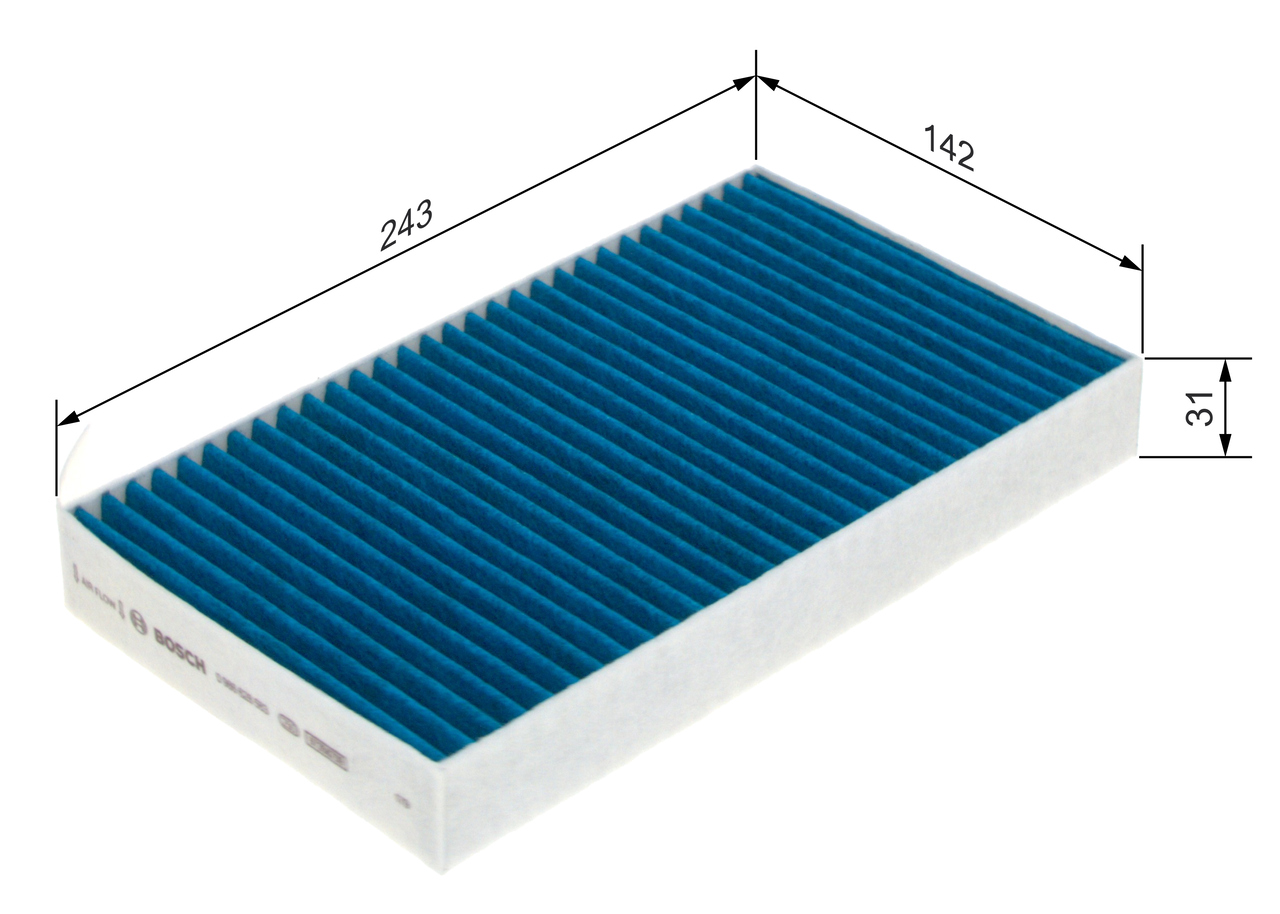 Filtru polen BOSCH 0986628583
