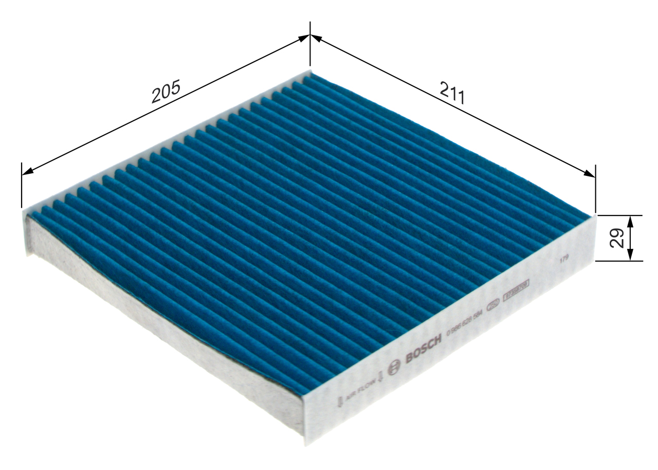 Filtru polen BOSCH 0986628584