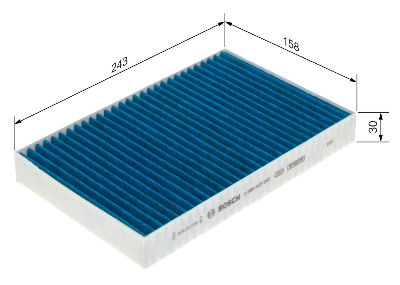 Filtru polen BOSCH 0986628592