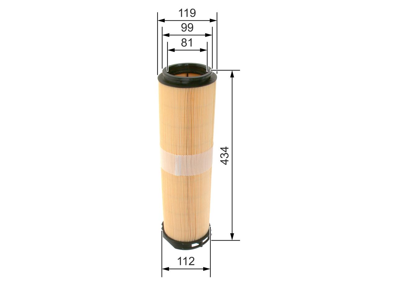 Filtru aer BOSCH 1457433333