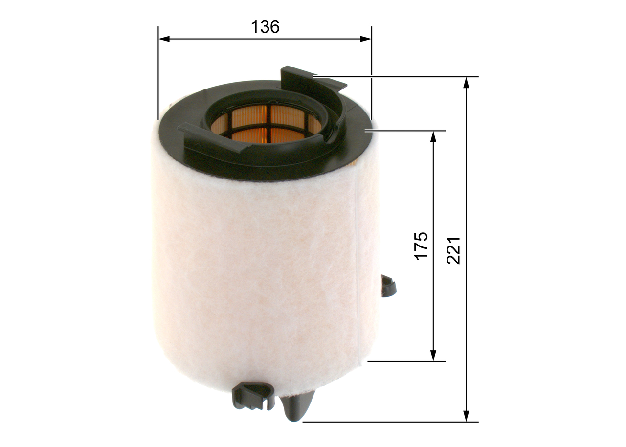 Filtru aer BOSCH 1457433576