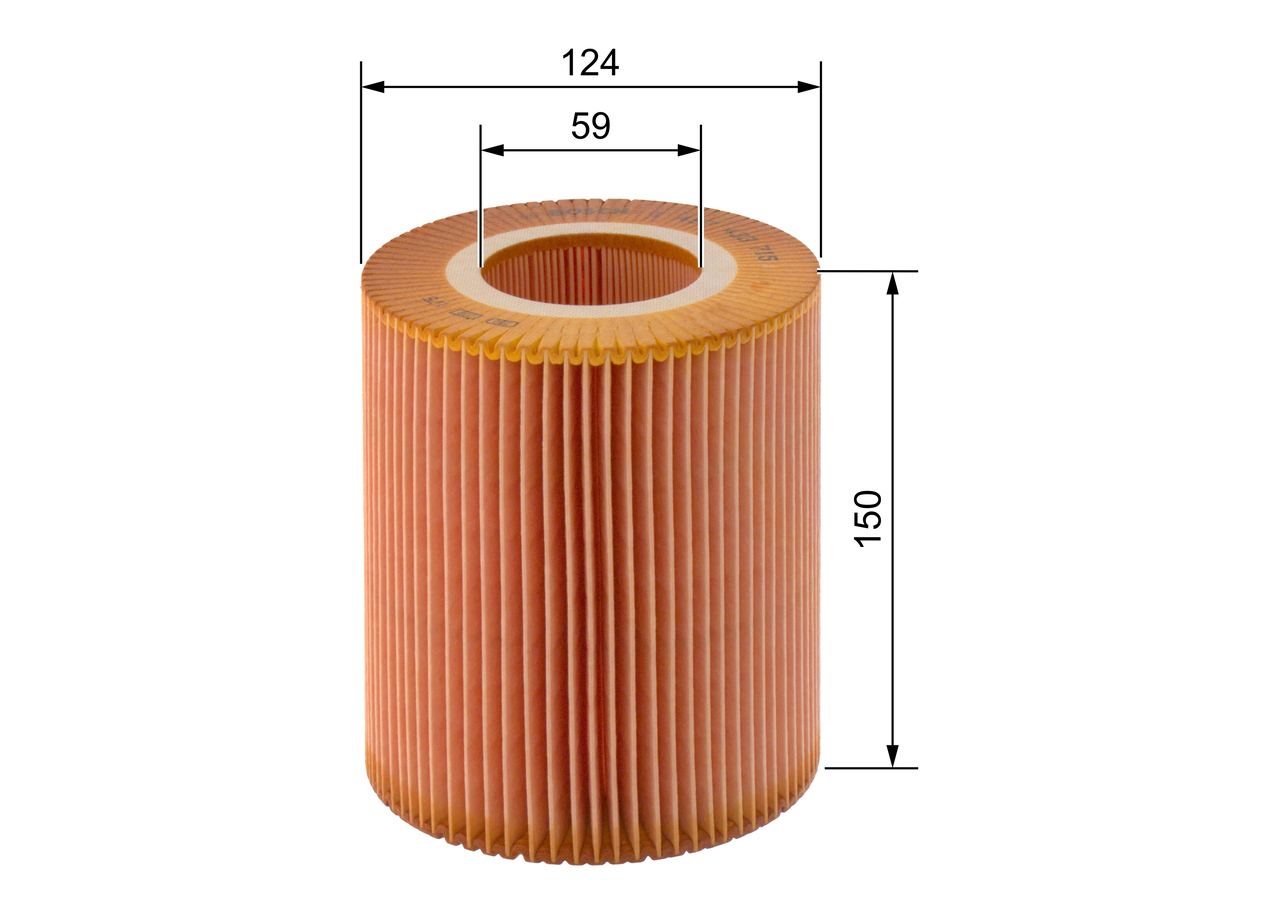 Filtru aer BOSCH 1457433715