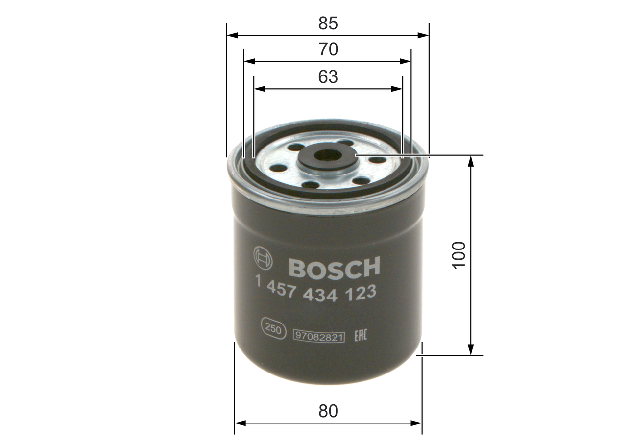 Filtru combustibil BOSCH 1457434123