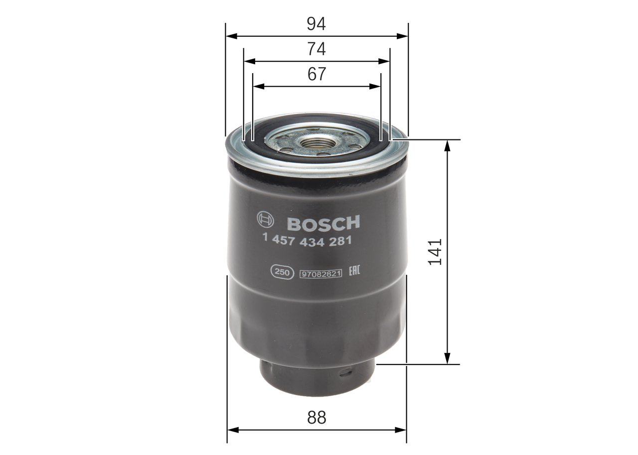 Filtru combustibil BOSCH 1457434281