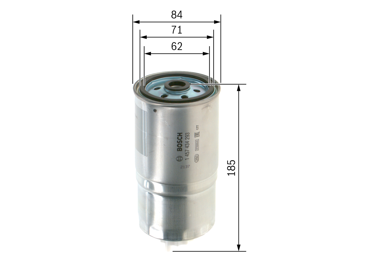 Filtru combustibil BOSCH 1457434293